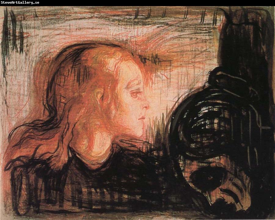 Edvard Munch The Children is ill